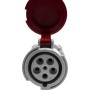 Brennenstuhl CEE-Kupplung 63A (Starkstrom-Kupplung 400V, 5-polig, spritzwassergeschützt IP44) - Produktansicht