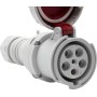 Brennenstuhl CEE-Kupplung 63A (Starkstrom-Kupplung 400V, 5-polig, Staub- und wasserdicht IP67) - Detailansicht