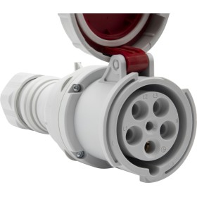 Prise CEE 63A (Prise industrielle 400V, 5 broches, étanche IP67)
