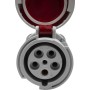 Brennenstuhl CEE-Kupplung 63A (Starkstrom-Kupplung 400V, 5-polig, Staub- und wasserdicht IP67) - Produktansicht