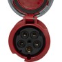 Brennenstuhl CEE-Kupplung 125A (Starkstrom-Kupplung 400V, 5-polig, Staub- und wasserdicht IP67) - technische Ansicht
