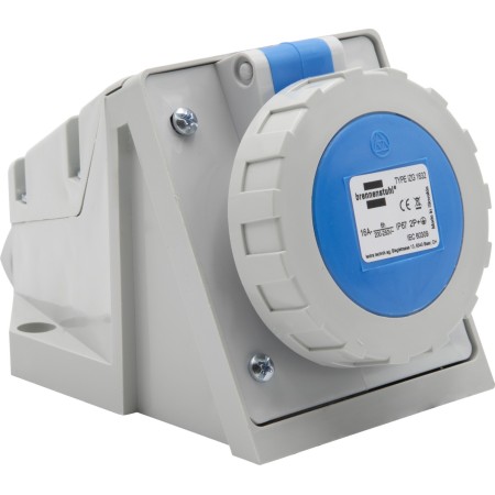 Brennenstuhl CEE-Wandsteckdose IP67 / CEE-Wandsteckdose für den Aussenbereich (230V/16A