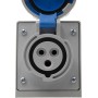 Brennenstuhl CEE-Wandsteckdose IP67 / CEE-Wandsteckdose für den Aussenbereich (230V/16A - technische Ansicht