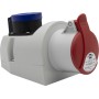 Brennenstuhl Kombi-Wandsteckdose IP44 (Steckdosen: CEE 230V/16A + T23 230V/16A)