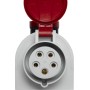 Brennenstuhl Kombi-Wandsteckdose IP44 (Steckdosen: Steckdosen: CEE 400V/16A und T25) - technische Ansicht