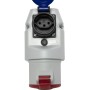 Brennenstuhl Kombi-Wandsteckdose IP44 (Steckdosen: CEE 400V/32A + T13 230V/10A) - Produktansicht