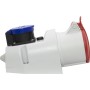 Brennenstuhl Kombi-Wandsteckdose IP44 (Steckdosen: CEE 400V/32A + T13 230V/10A)