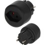 Brennenstuhl Reisestecker / Reiseadapter schweizer Stecksystem in Ländern mit Schutzkontakt Stecksystem