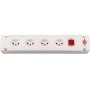 Brennenstuhl Barrette multiprise Bremounta 4 prises blanche sans câble *CH*
