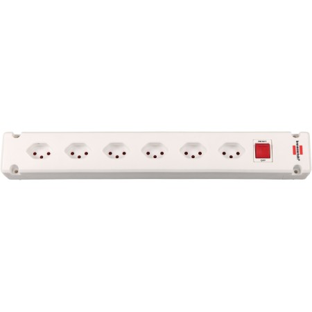 Brennenstuhl Bremounta Steckdosenleiste 6-fach weiss ohne Kabel *CH*