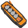 Brennenstuhl professionalLINE Steckdosenblock BA 8102 4 fach, 8m 3G1,5