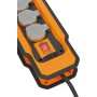 Brennenstuhl professionalLINE Steckdosenblock BA 8102 4 fach, 8m 3G1,5 - Produktansicht