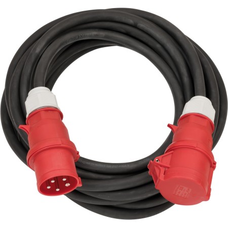 Brennenstuhl Cavo di prolunga trifase professionale CEE 25m, 400V/32A Spina e presa CEE, 5 poli