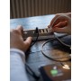brennenstuhl®estilo Mehrfach USB Ladegerät / USB Ladestation mit hochwertiger Edelstahloberfläche - Produktansicht