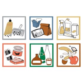 Stumpf Deutschland Zubehör: Piktogramm-Set, farbig, 6 Stück