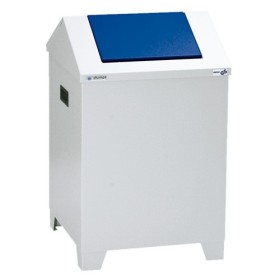 Raccolta differenziata PWK, RAL 7035/5010, 73 litri