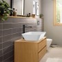 Robinet de lavabo monocommande hansgrohe Rebris E 240 CoolStart pour vasques avec bonde à tirette - vue détaillée
