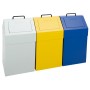 Stumpf Deutschland Tri sélectif 45, fixe, RAL 7035/7035, 45 Ltr - photo produit
