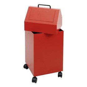 Stumpf Deutschland Abfalltrennung 45, fahrbar, RAL 3000/3000, 45 Ltr