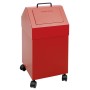 Stumpf Deutschland Tri sélectif 45, mobile, RAL 3000/3000, 45 Ltr - vue détaillée