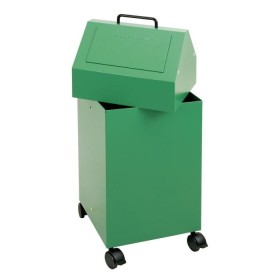 Stumpf Deutschland Abfalltrennung 45, fahrbar, RAL 6024/6024, 45 Ltr