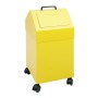 Stumpf Deutschland Abfalltrennung 45, fahrbar, RAL 1003/1003, 45 Ltr