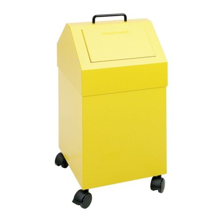 Stumpf Deutschland Abfalltrennung 45, fahrbar, RAL 1003/1003, 45 Ltr