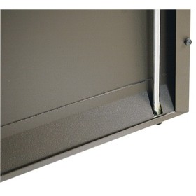 Raccolta differenziata TD 4-aspect-plus-, soft-moka/acciaio inossidabile, interno zincato, 4x45 litri
