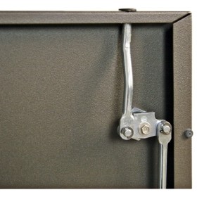 Raccolta differenziata TD 2-aspect-plus-, soft-moka/acciaio inox, contenitore interno zincato, 2x45 litri