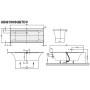 Villeroy & Boch Squaro Edge 12 Duo Badewanne 180 x 80 cm