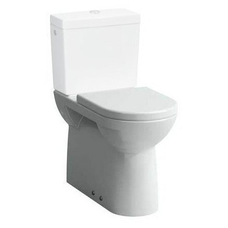 WC sur pied LAUFEN PRO avec chasse d'eau profonde pour combinaison avec hauteur d'assise surélevée de 48
