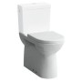 WC sur pied LAUFEN PRO avec chasse d'eau profonde et hauteur d'assise surélevée de 48 cm