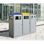 Stumpf Deutschland Station de tri des déchets A³-3 compartiments - vue technique