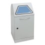 Stumpf Deutschland Modulo di separazione dei rifiuti Vario 45, grigio chiaro, sistema ProSlide, 45 litri - vista tecnica