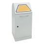 Stumpf Deutschland Modulo di separazione dei rifiuti Vario 60, grigio chiaro, sistema ProSlide, 60 litri - vista tecnica