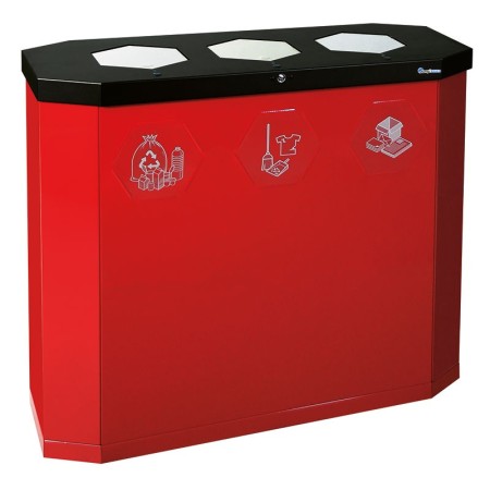 Stumpf Deutschland Système de tri des déchets Sixco swing 3 compartiments