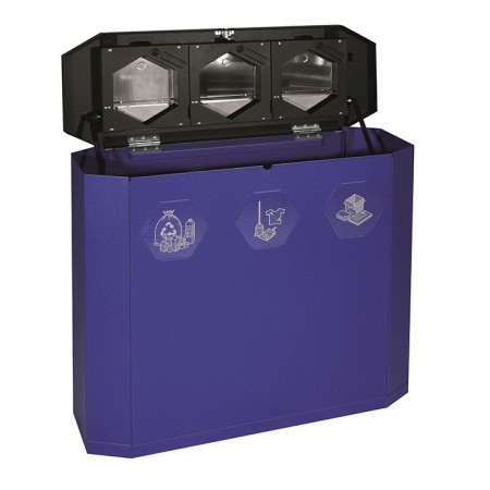 Stumpf Deutschland Tri sélectif Sixco swing 3 compartiments