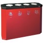 Stumpf Deutschland Station de recyclage Sixco swing 4 compartiments