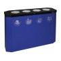 Stumpf Deutschland Séparateur de déchets Sixco swing 4 compartiments - photo produit