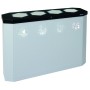 Stumpf Deutschland Station de recyclage Sixco swing 4 compartiments - photo produit