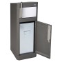 Stumpf Deutschland Poubelle pour tous les espaces de bâtiments, 25 litres - vue technique