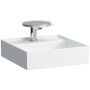 Vasque à main LAUFEN Kartell 46 x 46 cm avec 1 trou de robinet