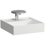 Vasque à main LAUFEN Kartell 46 x 46 cm avec 1 trou de robinet