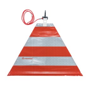 Triopan Warnsignal dreieckig flach R2 Retro-reflektierend