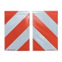 Triopan Markierungsfahne stark reflektierend mit Flach-Alu R2 Retro-reflektierend 25x40cm ( Paar ) - Detailansicht