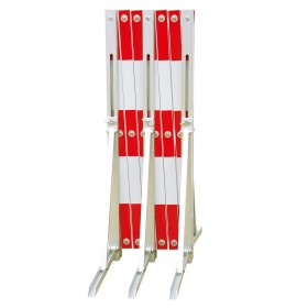 Barriera stradale in alluminio (grata a forbice) 500cm