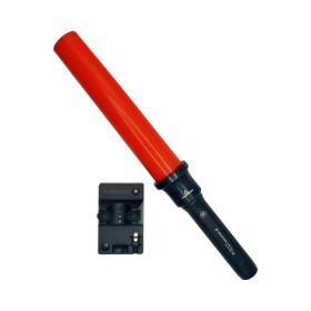 Triopan YEDI Stablampe rot mit Ladestation