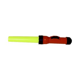 Bastone luminoso a LED "Triopan" con cono giallo