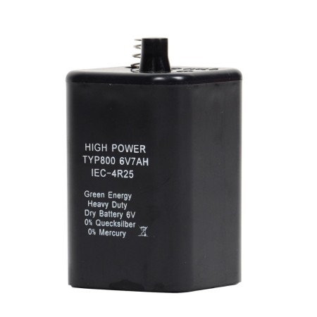 Triopan Batterie Type 800, 6V, 7Ah 4R2 Rétro-réfléchissant 5/6V