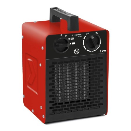 Trotec Keramik-Heizlüfter 2 kW TDS 10 C – Kompakter Keramik-Heizlüfter mit Kippabschaltung